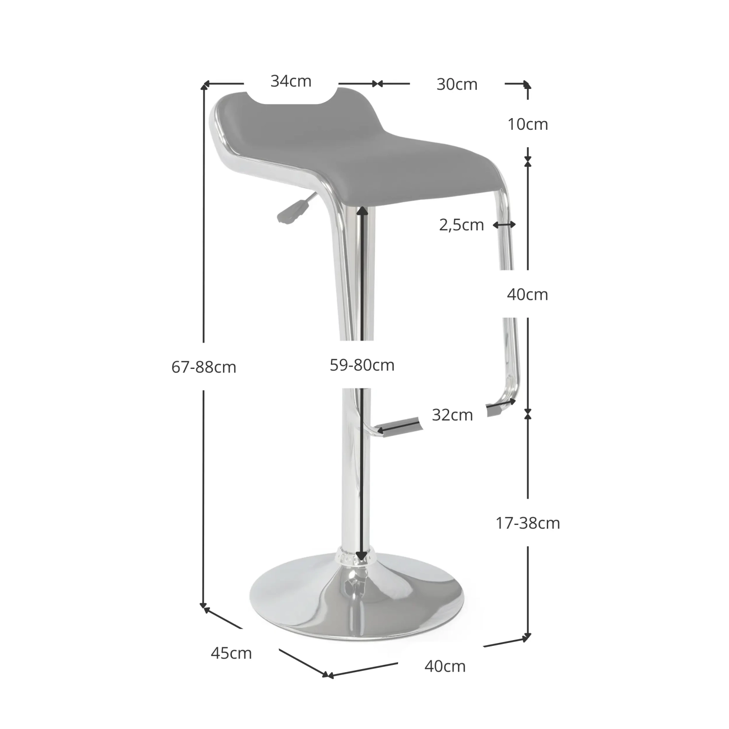 Taburete Philippe - Taburetes Bar furnmod