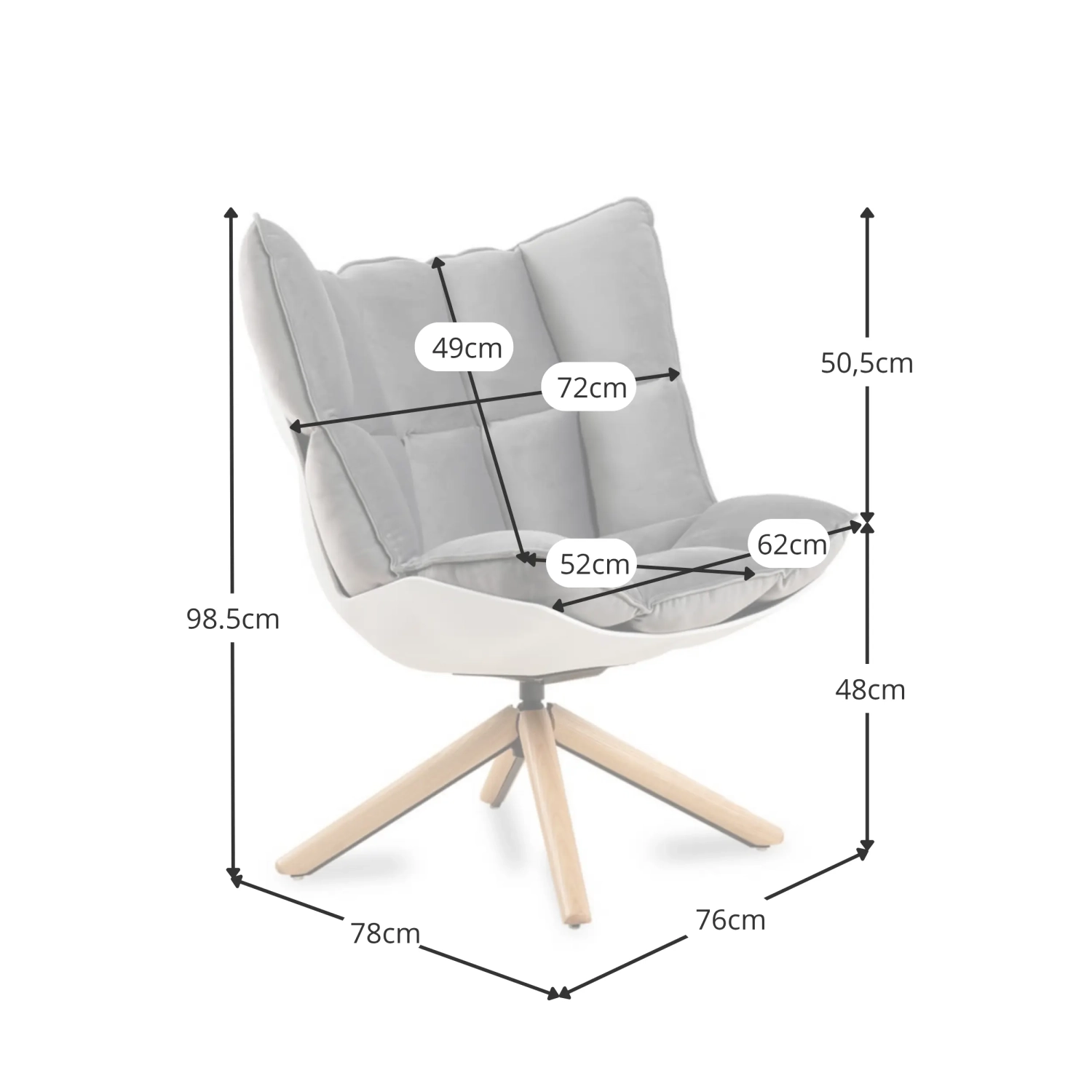 Inspiración Sillón de Diseño Husk Armchair - Sillón de Diseño Moderno