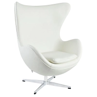 Replica lederen Egg Chair van ontwerper Arne Jacobsen