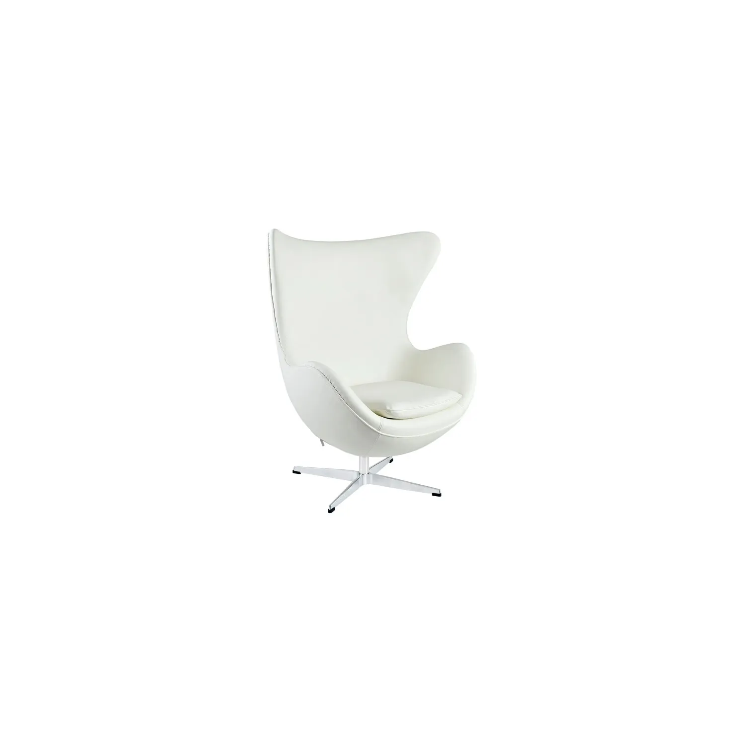 Réplica Silla Egg Chair de Piel del diseñador Arne Jacobsen