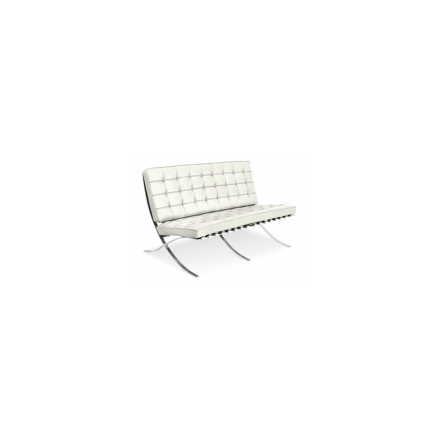 furmod Silla Barcelona Polipiel 2 Plazas