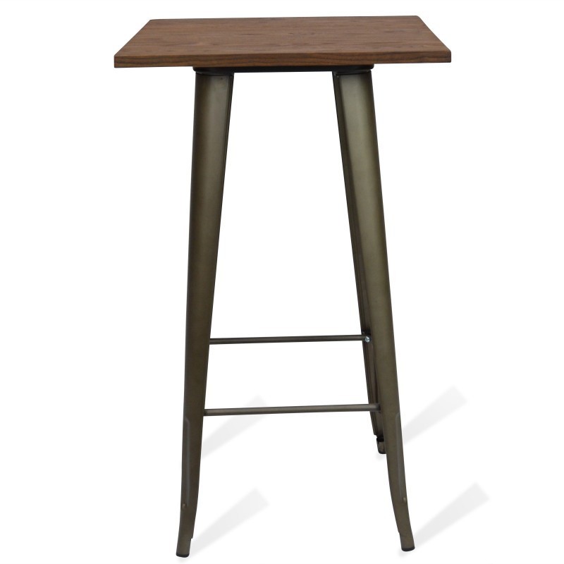 Starožitný průmyslový stůl Alta Bistro Dark Legs