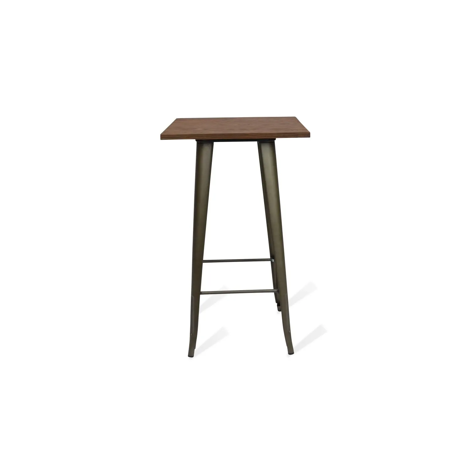 Mesa industrial Alta Bistro Dark Legs Antique