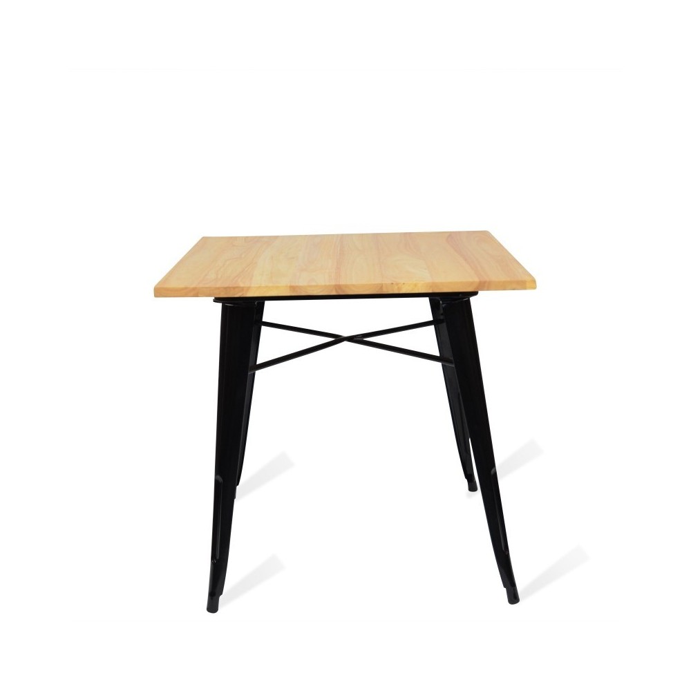 Mesa industrial Bistro Light Legs Black