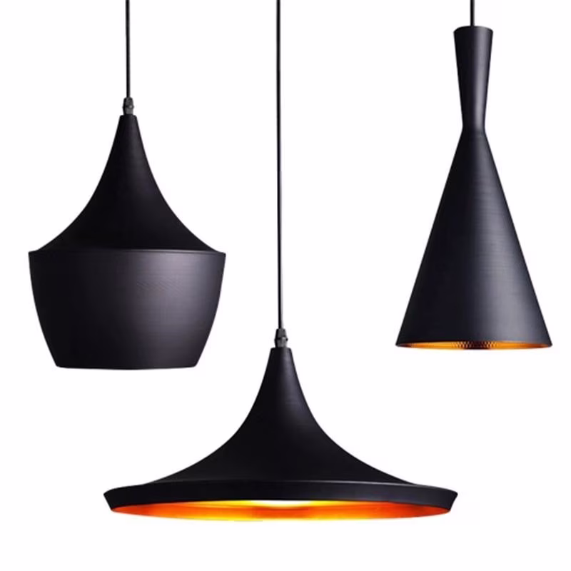 Pakkaus 3 Dix Aluminium Design-riippuvalaisinta
