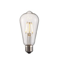 2W lâmpada LED 2 led com suporte E27 e 220-240V