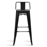 Sgabello Classic Wide Bistro con Schienale