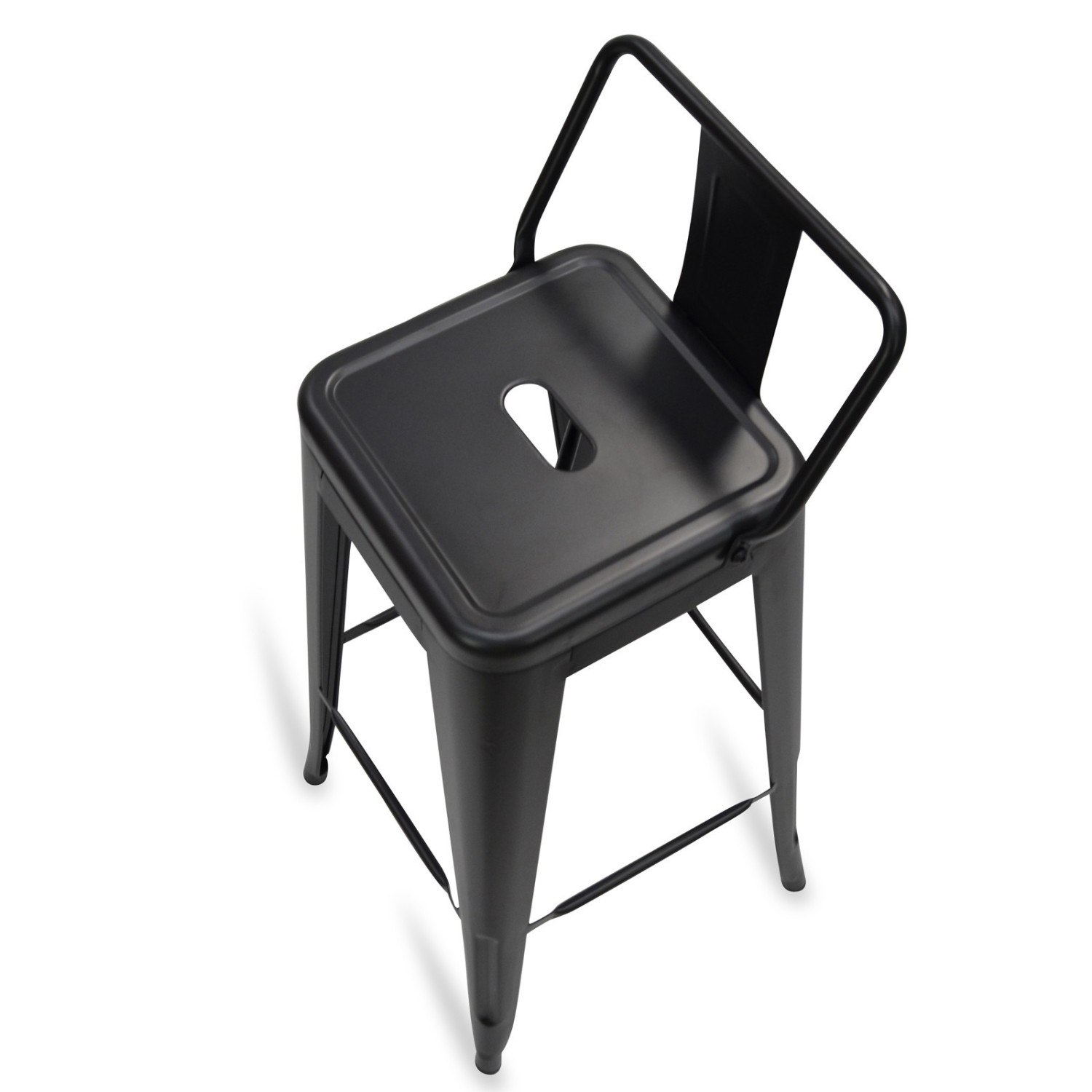 Sgabello Classic Wide Bistro con Schienale