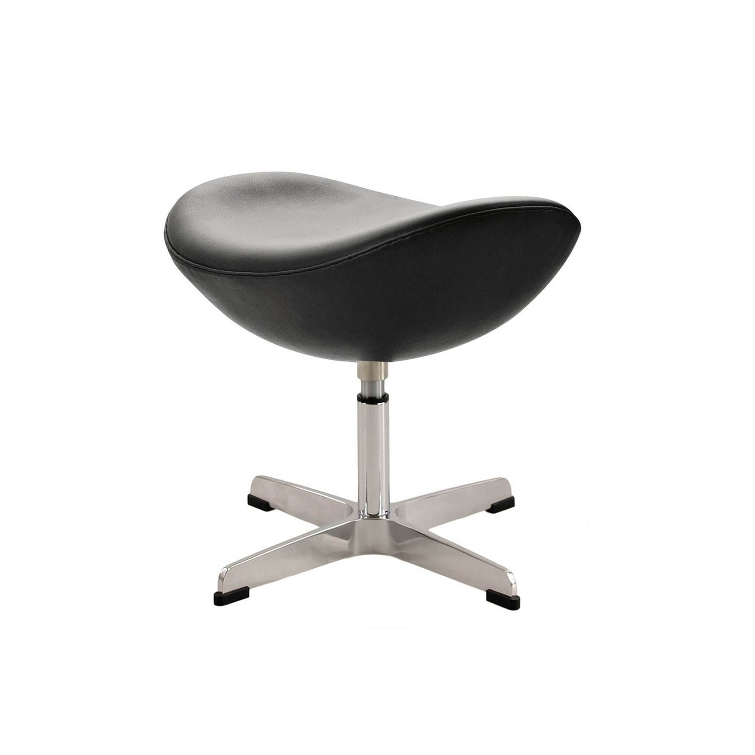 Arne Jacobsen ottomaanien kopio nahanmunan tuolista