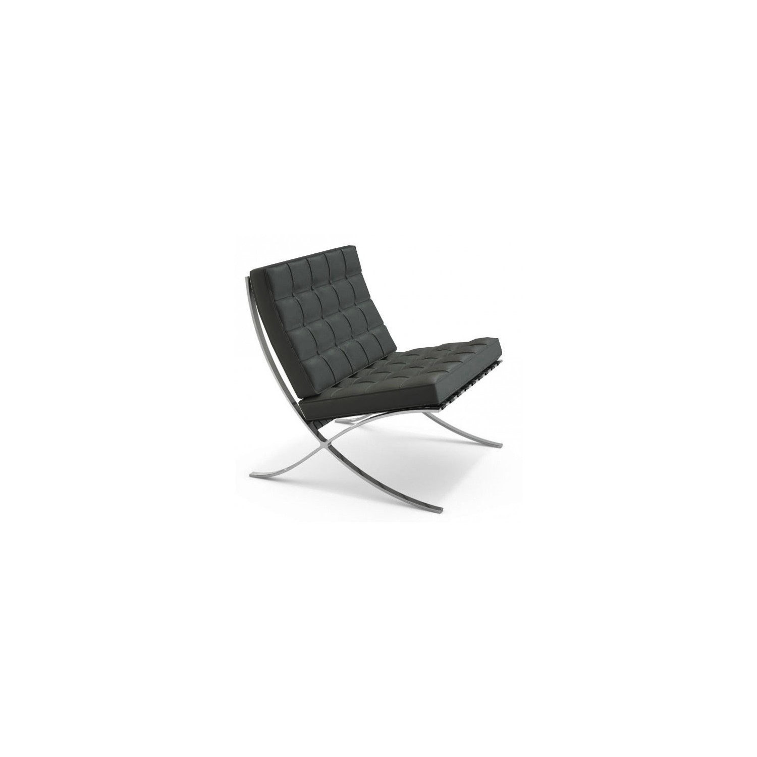 Silla Barcelona Half-Leather