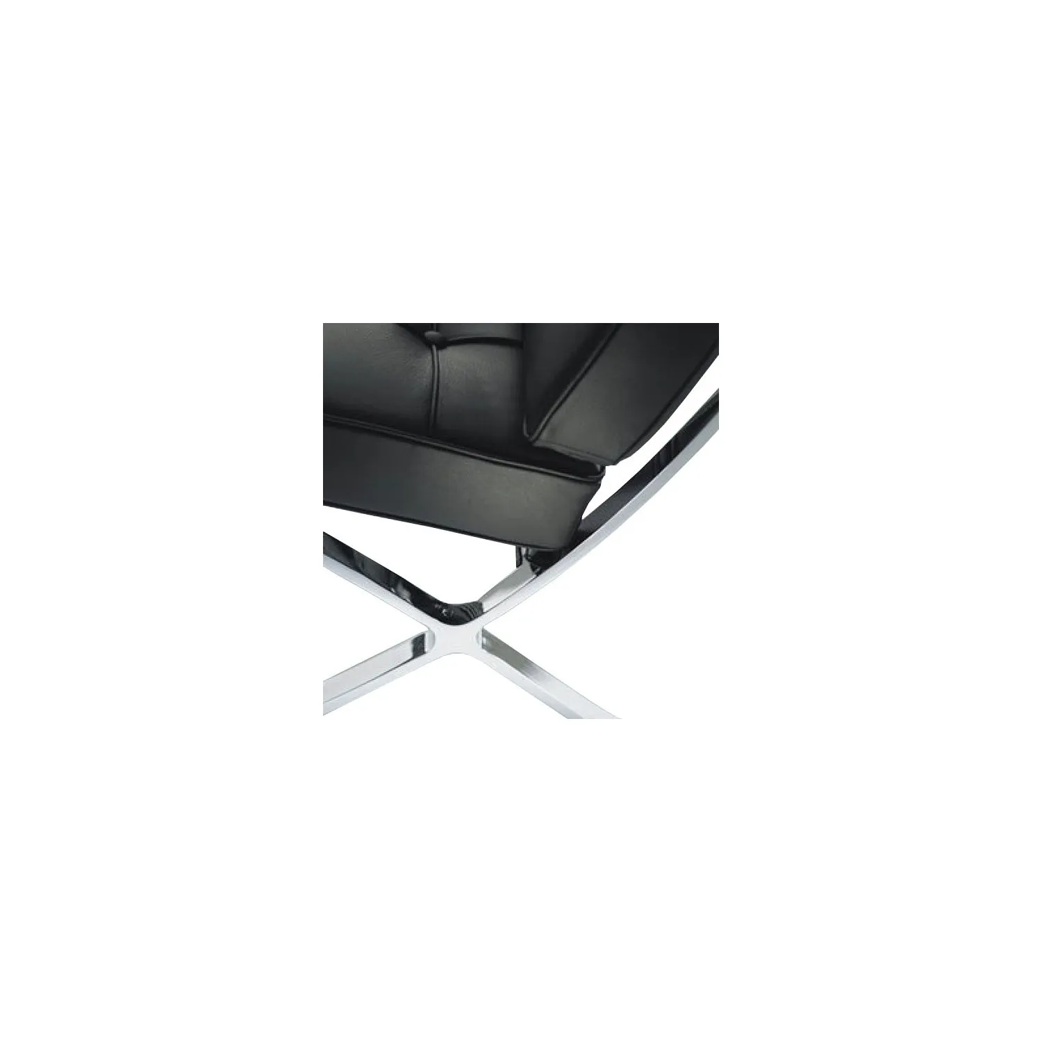Barcelona Sessel Half-Leder