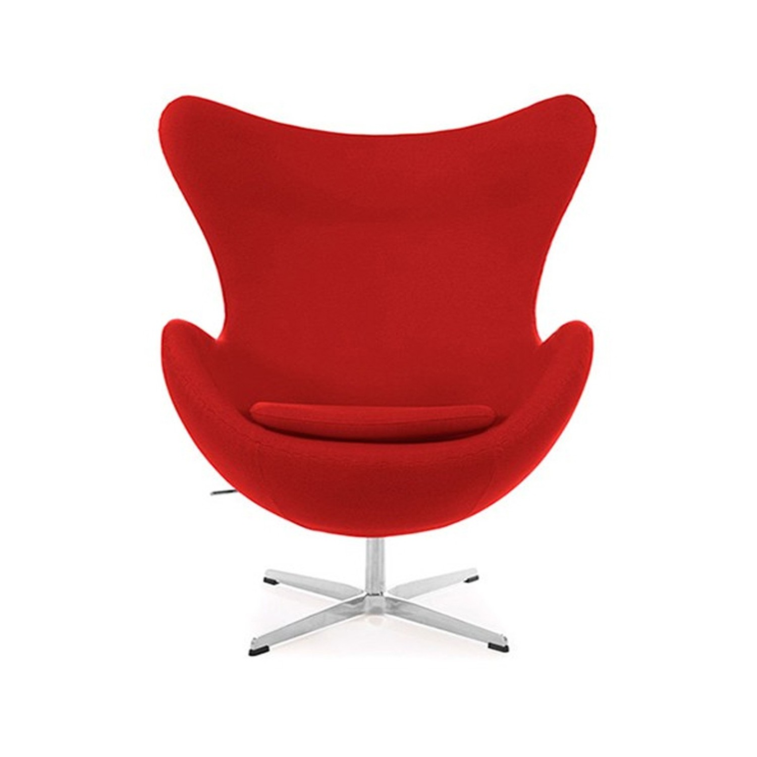 Replica Egg Chair with Footstool by designer Arne Jacobsen