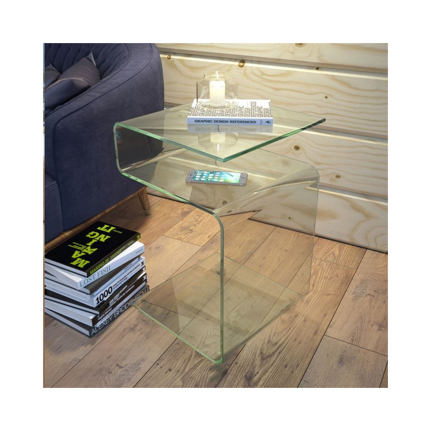 Table d'appoint d'hiver