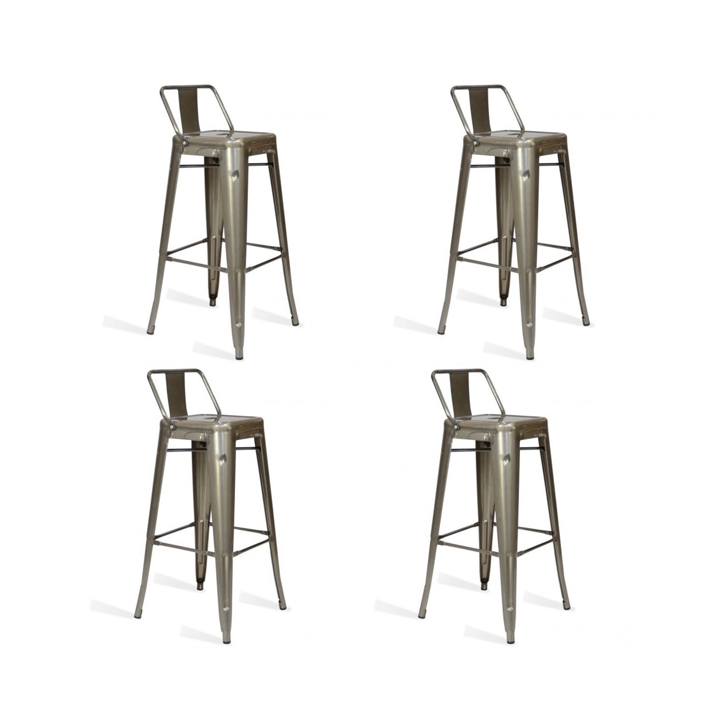Pack 4 Hocker Bistro LB Icon Möbel