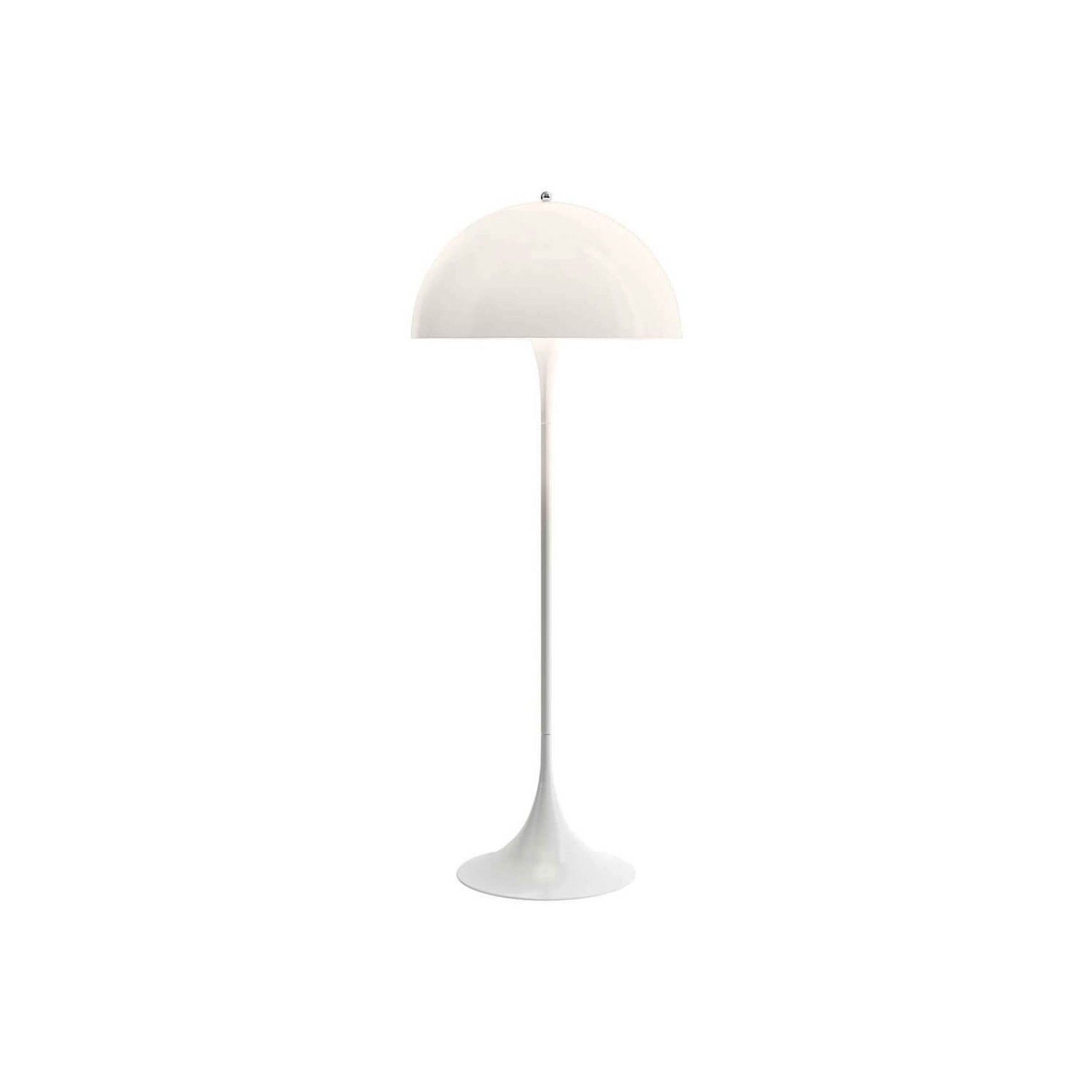 Replica della lampada da terra di design Phantella di Verner Panton nel 1971