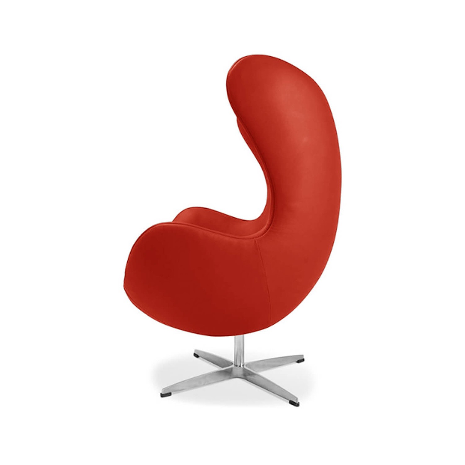 Leather Egg Chair Replica by designer Arne Jacobsen