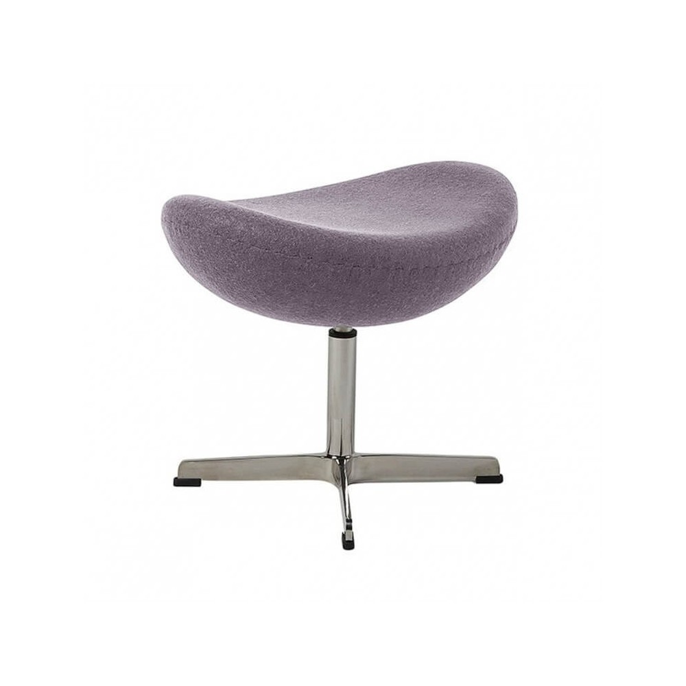 Replica Egg Chair with Footstool by designer Arne Jacobsen
