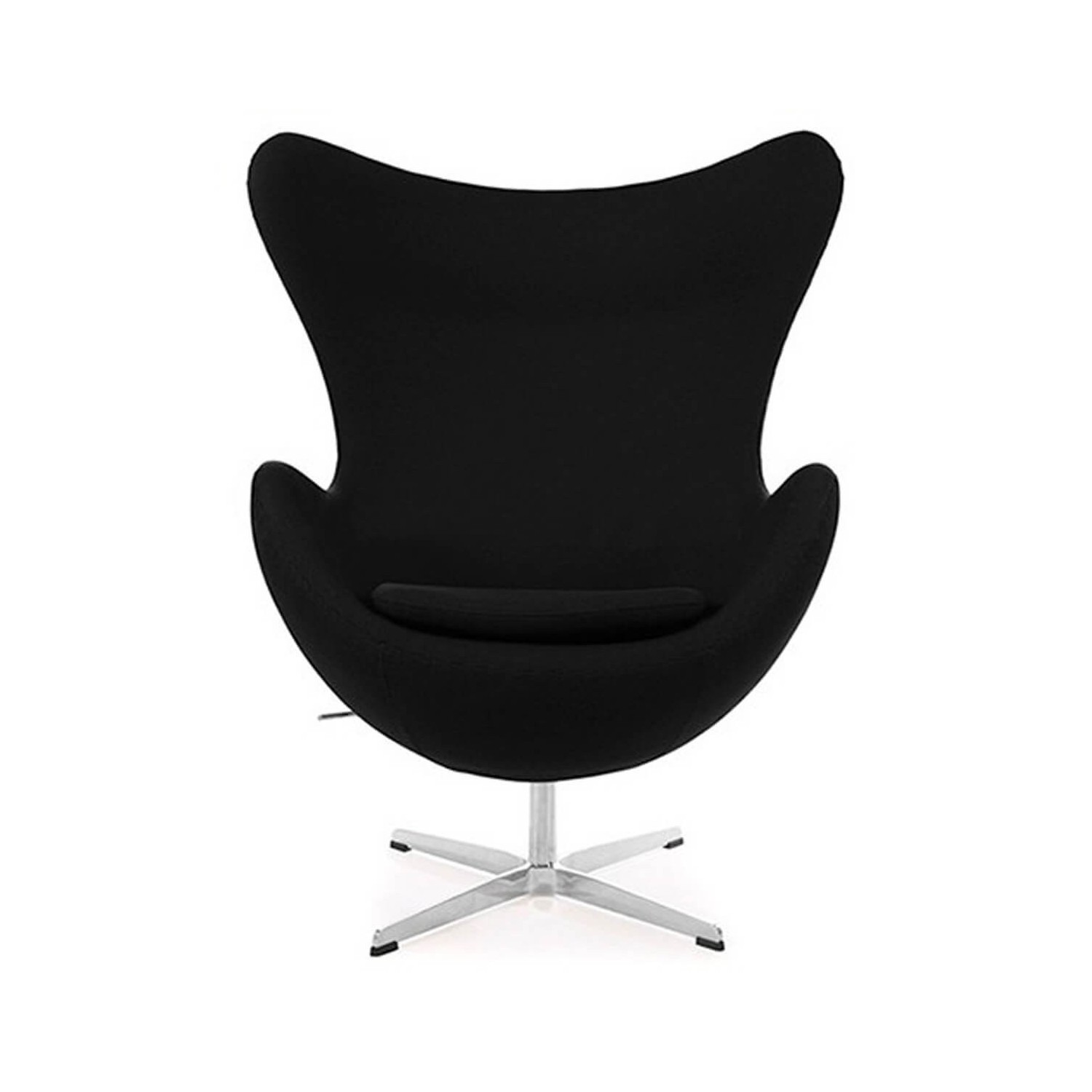 Replica Egg Chair with Footstool by designer Arne Jacobsen