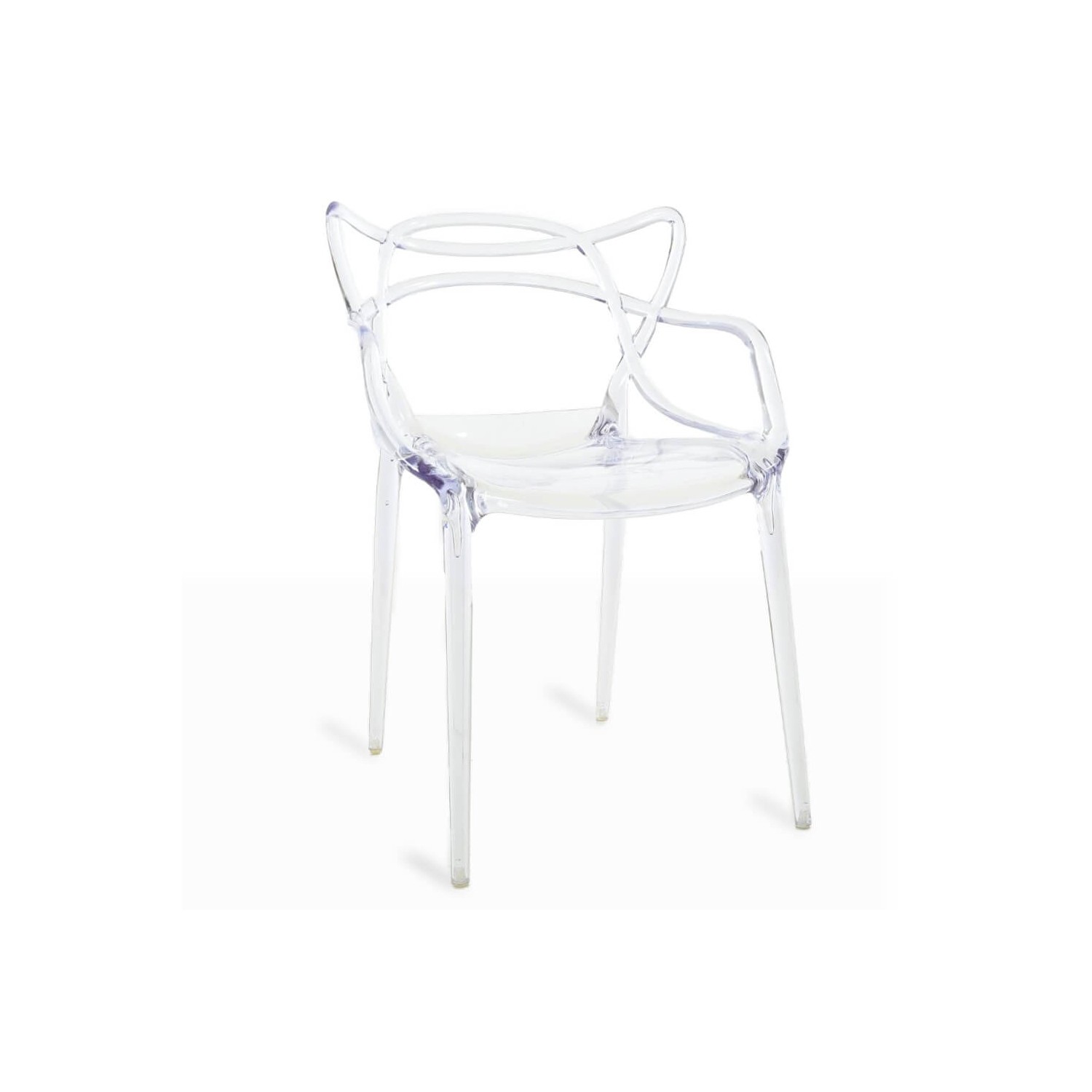 Inspirazione sedia trasparente Masters dell'acclamato designer Philippe Starck
