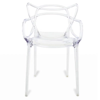 Inspirazione sedia trasparente Masters dell'acclamato designer Philippe Starck