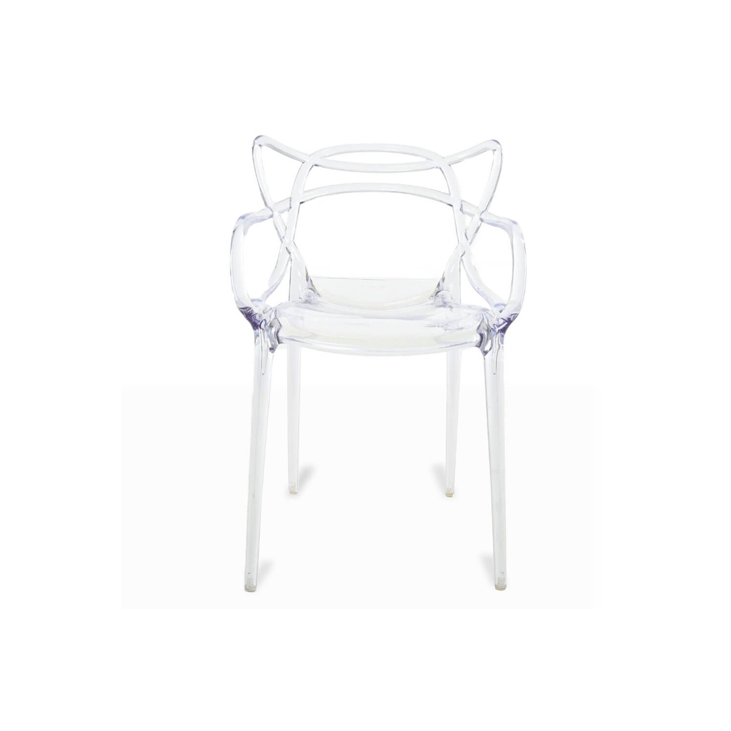 Inspiration chaise Masters transparente du célèbre designer Philippe Starck