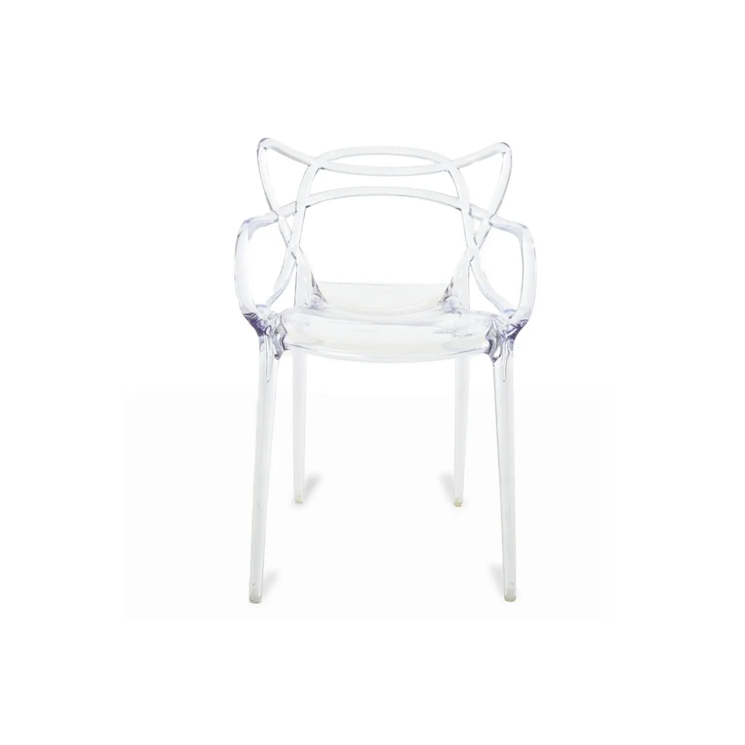 Inspiración Silla Masters transparente del aclamado diseñador Phillipe Starck