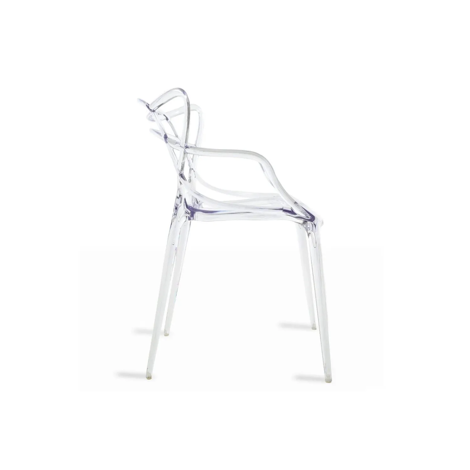 Inspiración Silla Masters transparente del aclamado diseñador Phillipe Starck