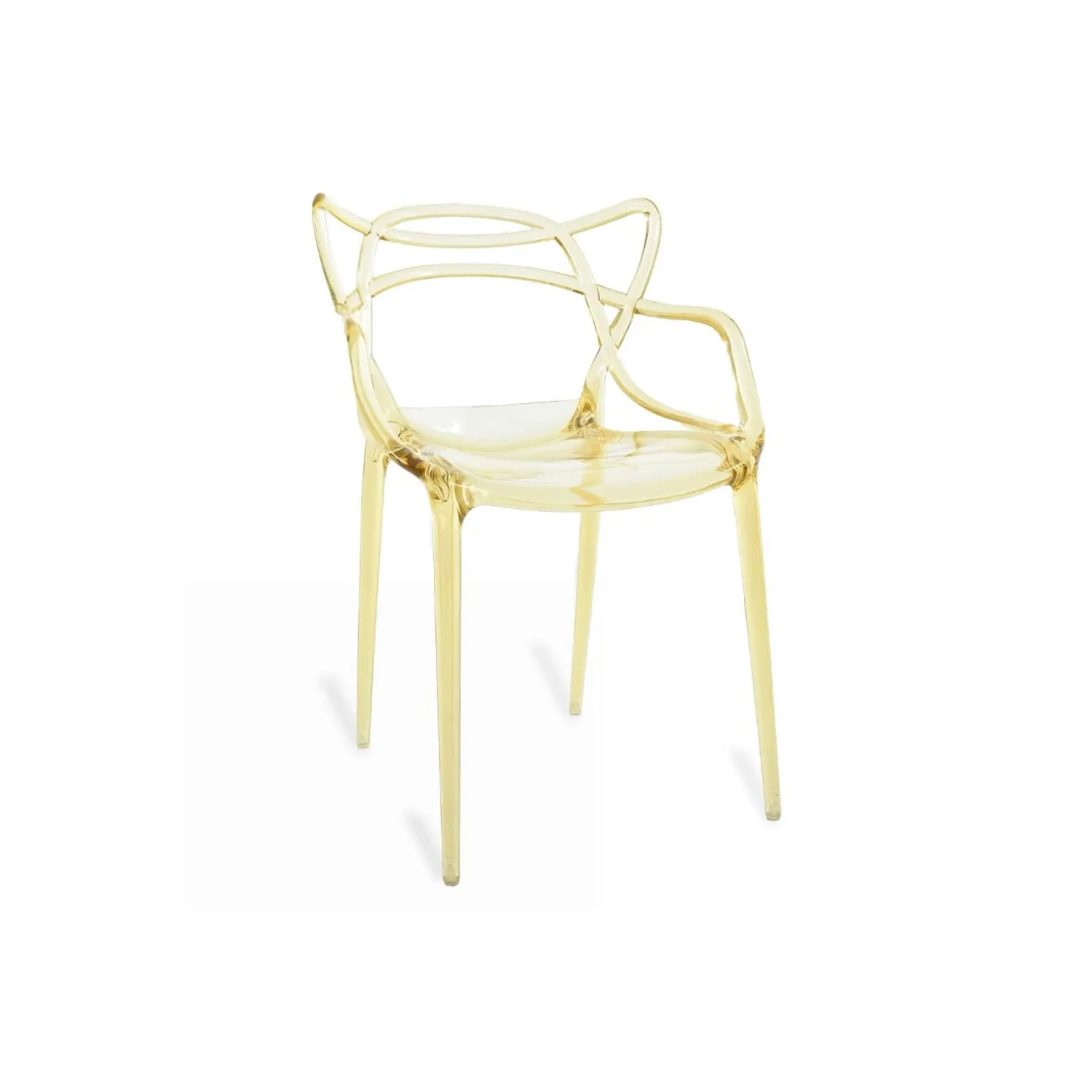 Inspiración Silla Masters transparente del aclamado diseñador Phillipe Starck
