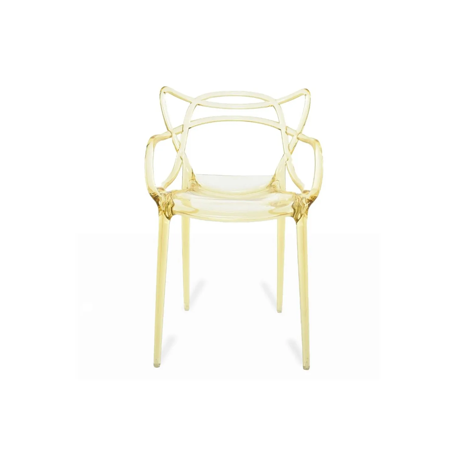 Inspiración Silla Masters transparente del aclamado diseñador Phillipe Starck