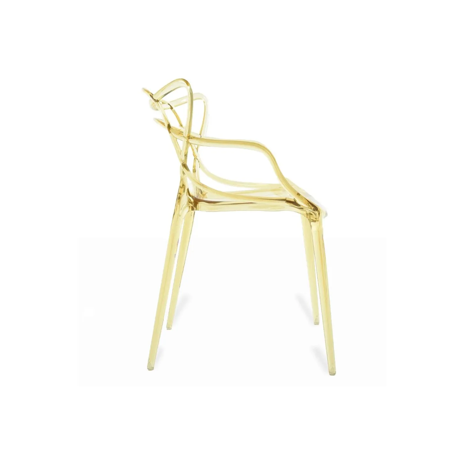 Inspiración Silla Masters transparente del aclamado diseñador Phillipe Starck