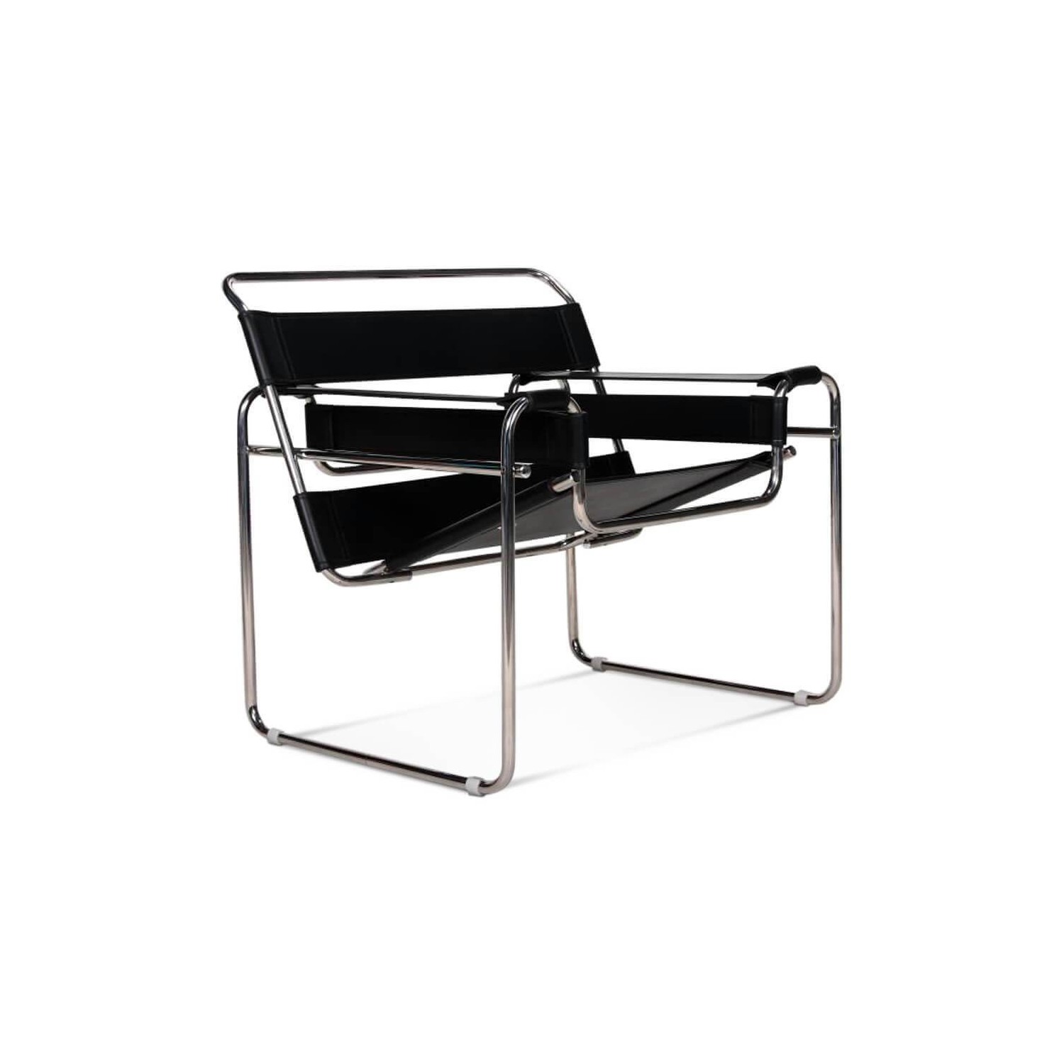 Replica van de Wassilly Chair design stoel in leer