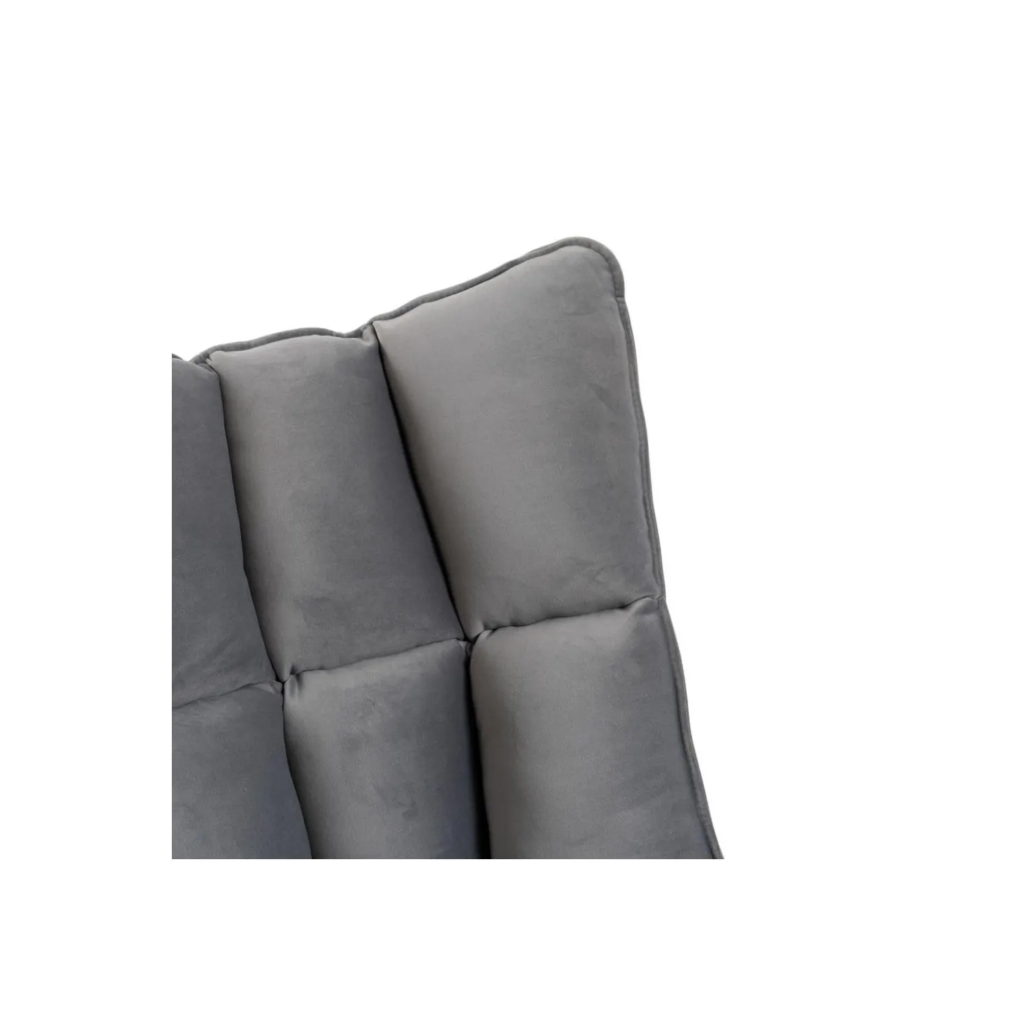 Réplica da poltrona Design Poltrona Husk com apoio para os pés da magnífica designer Patricia Urquiola