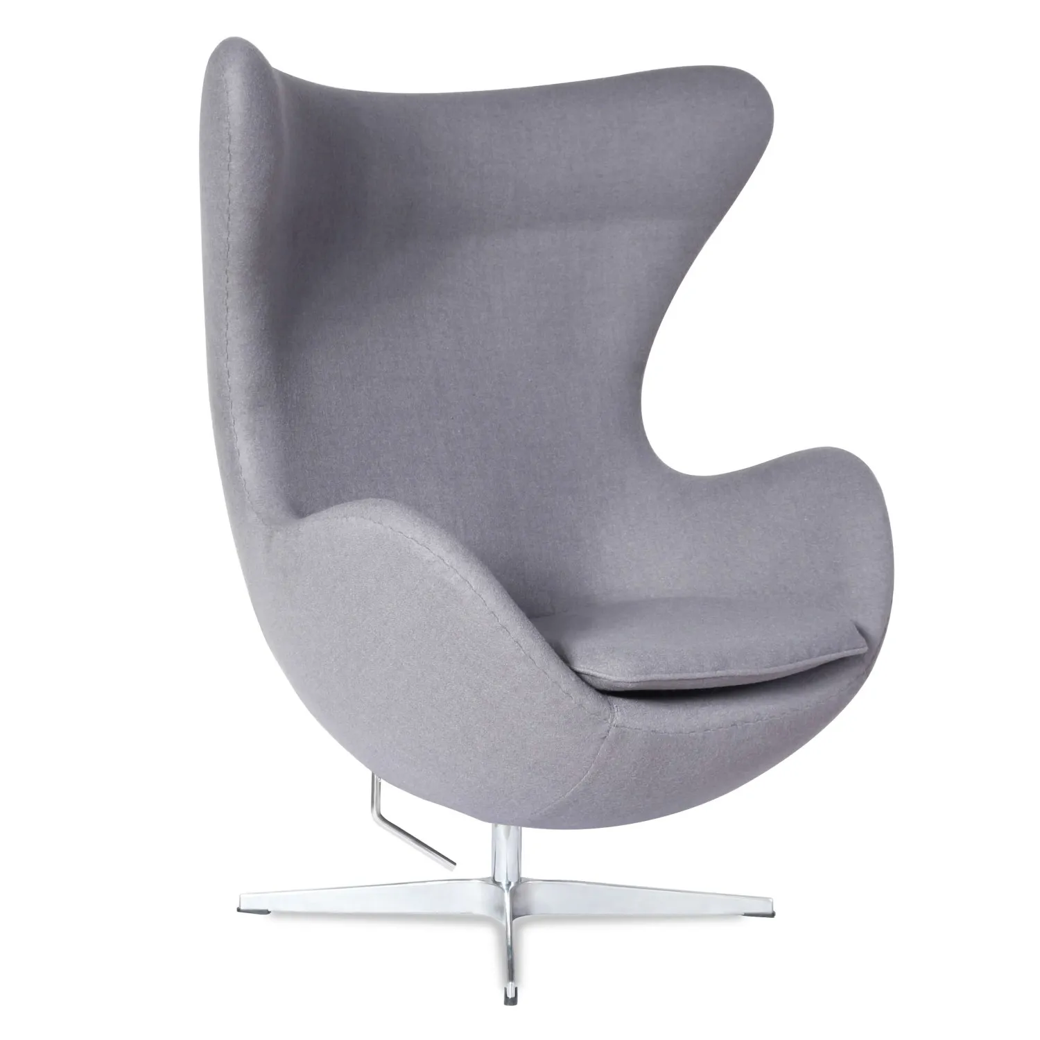 Replica Egg Chair em Cashmere da designer Arne Jacobsen