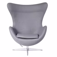 Replica Egg Chair em Cashmere da designer Arne Jacobsen