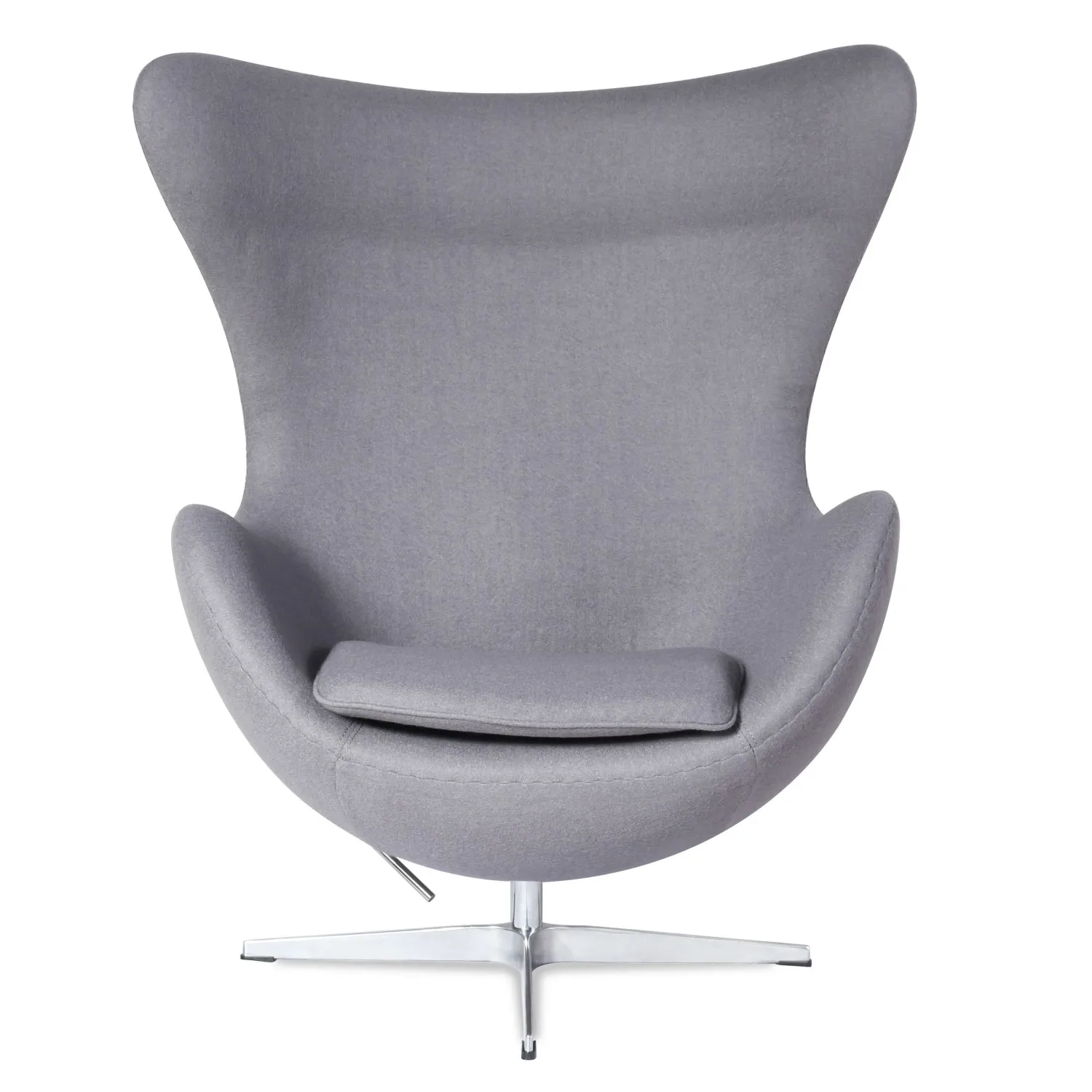 Replica Egg Chair in Cashmere from designer Arne Jacobsen