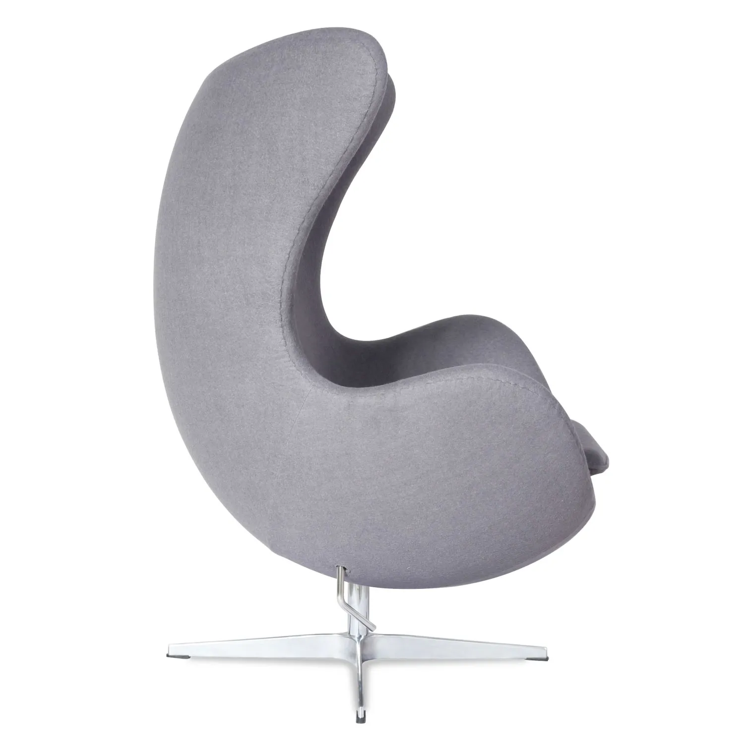 Replica Egg Chair in Cashmere from designer Arne Jacobsen