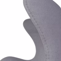 Replica Egg Chair em Cashmere da designer Arne Jacobsen