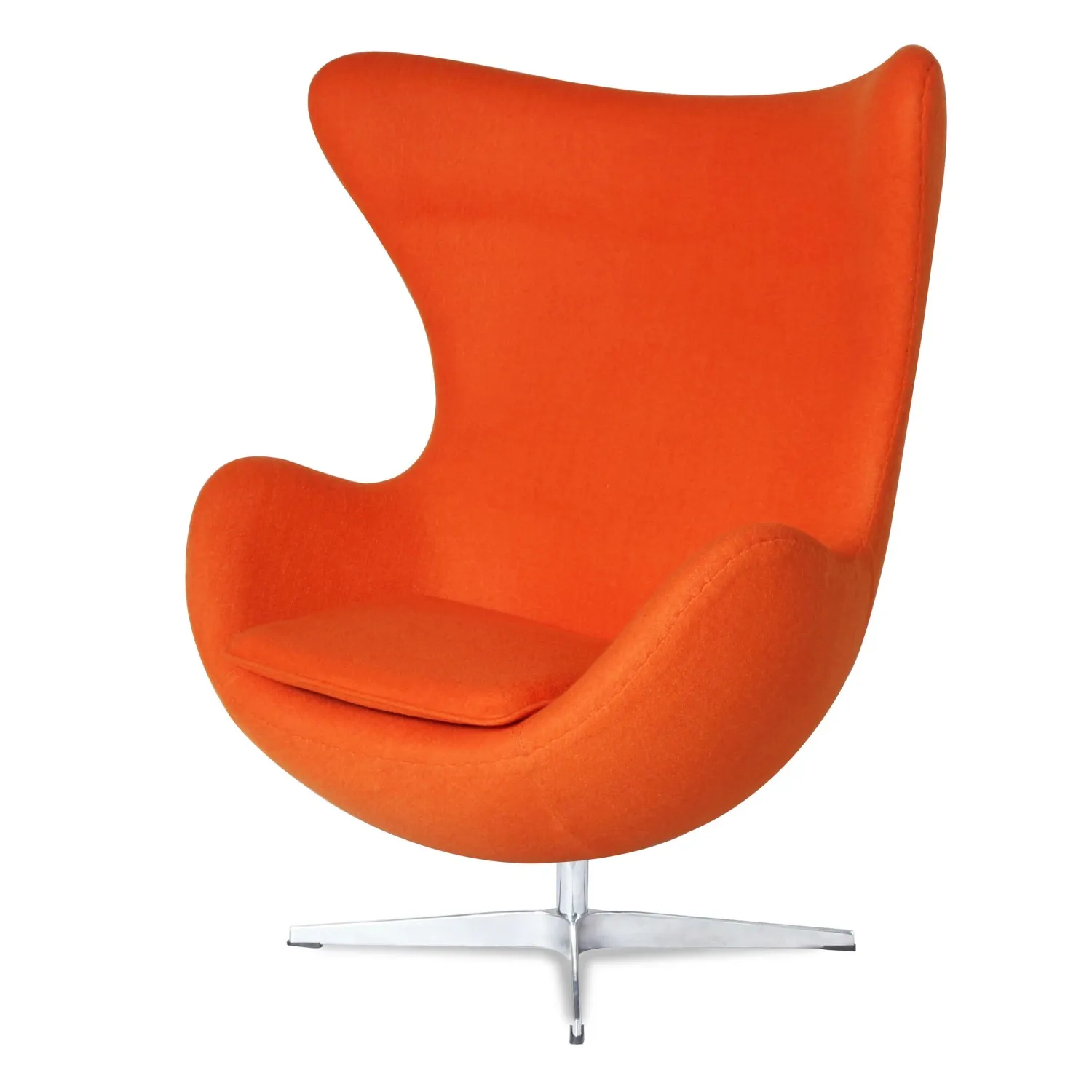 Réplica Silla Egg Chair en Cachemir del diseñador Arne Jacobsen