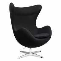 Replica Egg Chair em Cashmere da designer Arne Jacobsen
