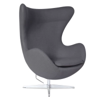 Arne Jacobsen Replica Egg Chair in Cashmere