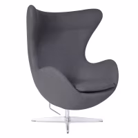 Replica Egg Chair em Cashmere da designer Arne Jacobsen
