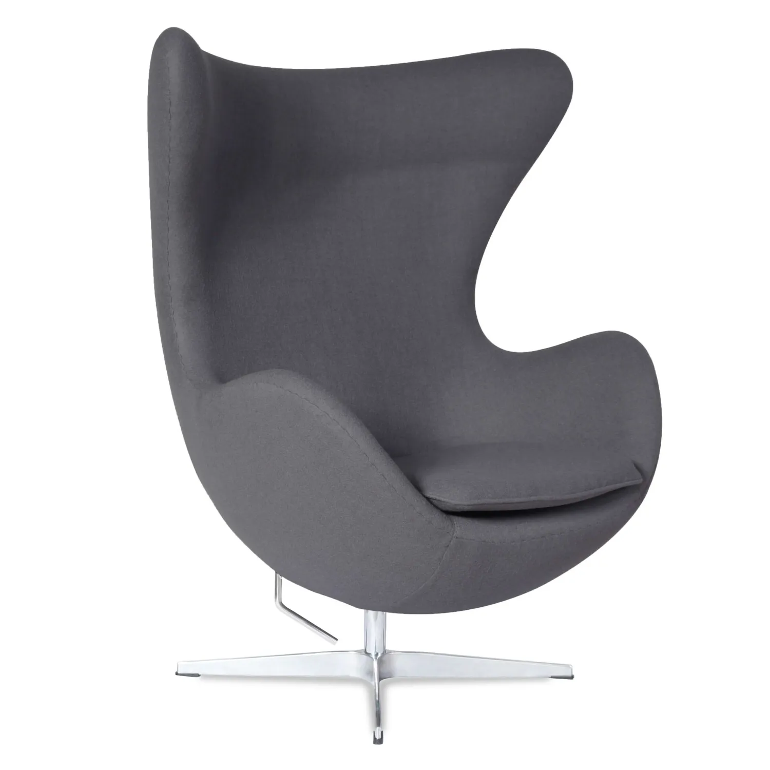 Replica Egg Chair em Cashmere da designer Arne Jacobsen