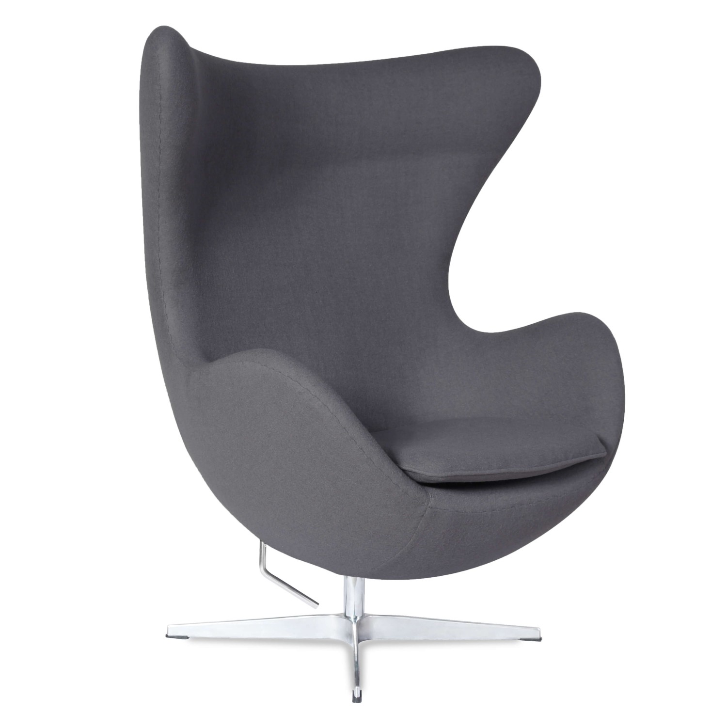 Réplica Silla Egg Chair en Cachemir del diseñador Arne Jacobsen