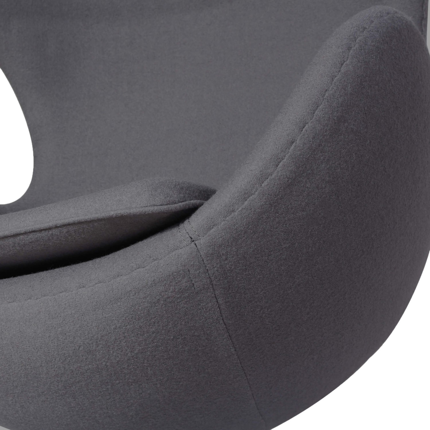 Arne Jacobsen Replica Egg Chair in Cashmere