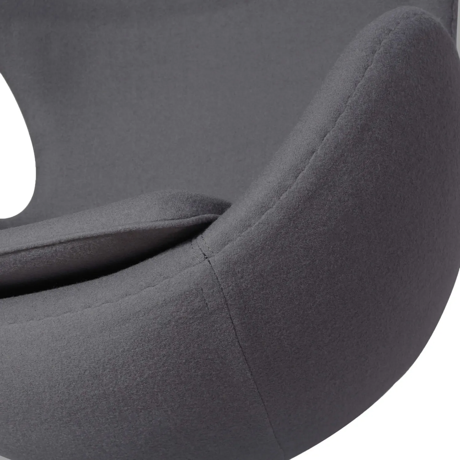Replica Egg Chair em Cashmere da designer Arne Jacobsen