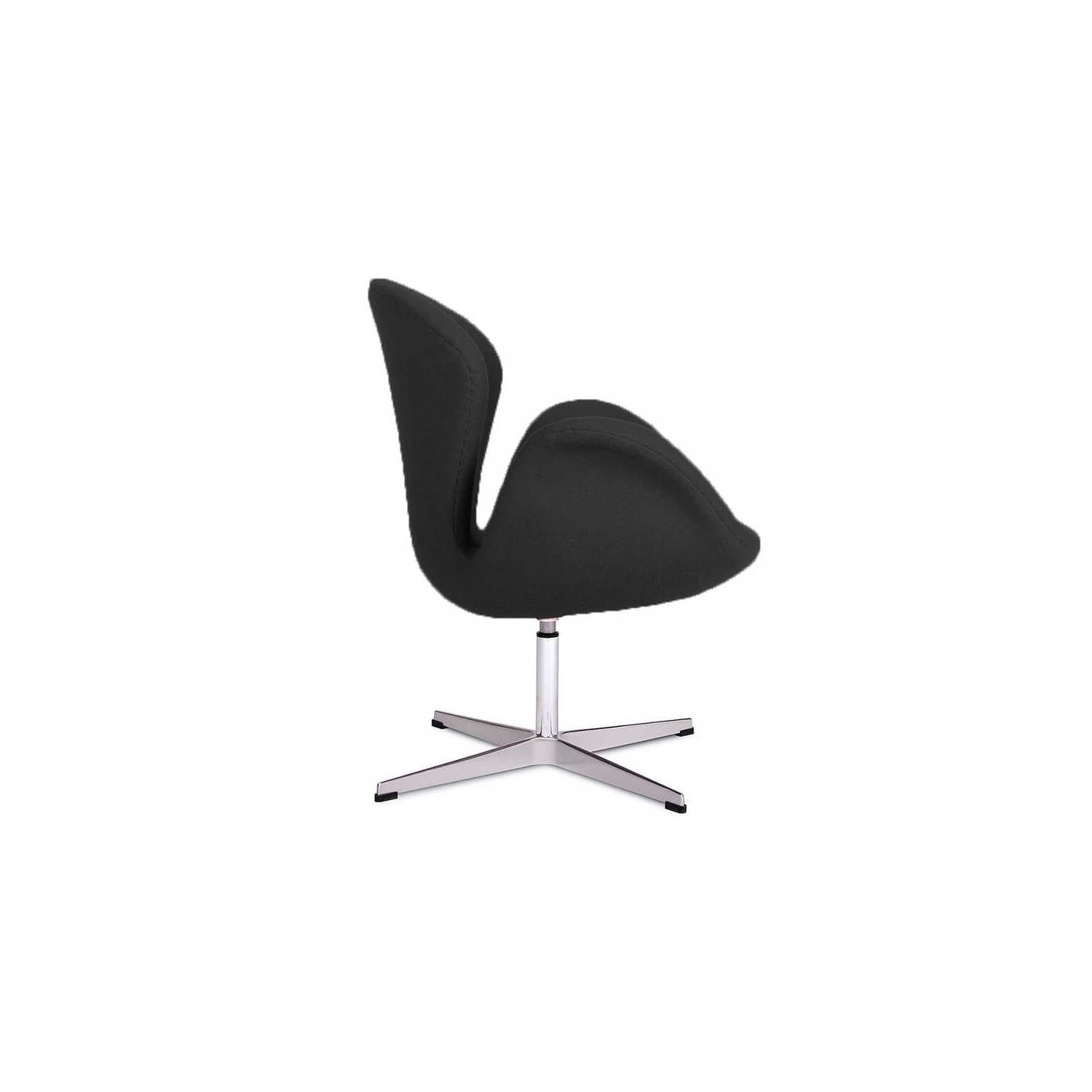 Réplica de la silla Swan en cachemir de Arne Jacobsen