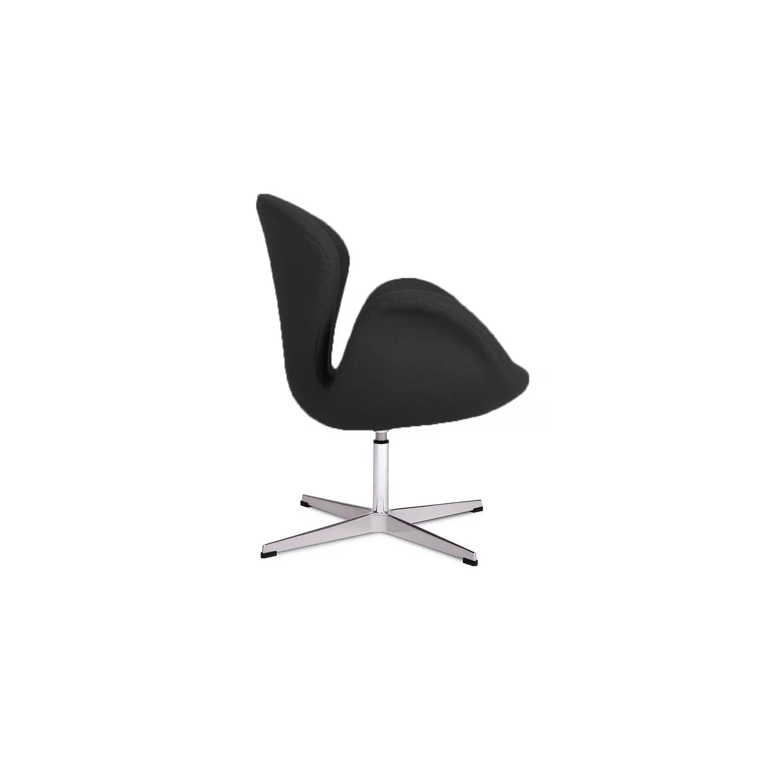Réplica de la silla Swan en cachemir de Arne Jacobsen
