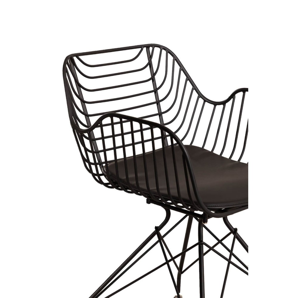 Silla Meridian en Acero apta para exterior