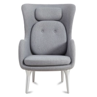 Replica Ro Back Armchair in Cashmere by designer Jaime Hayón