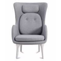 Ro Back Sessel aus Kaschmir